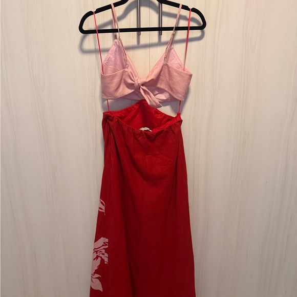 Abercrombie & Fitch Cutout Maxi Dress Size Medium NWT - Picture 12 of 12